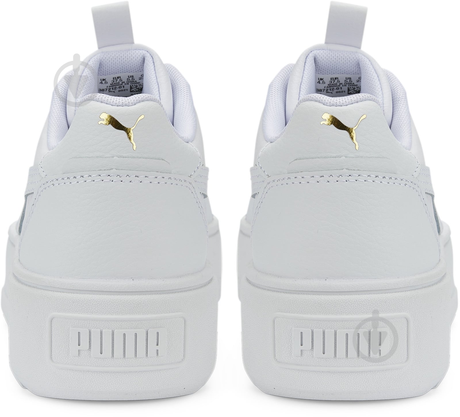 Кроссовки женские демисезонные Puma KARMEN REBELLE 38721201 р.37 белые - фото 5
