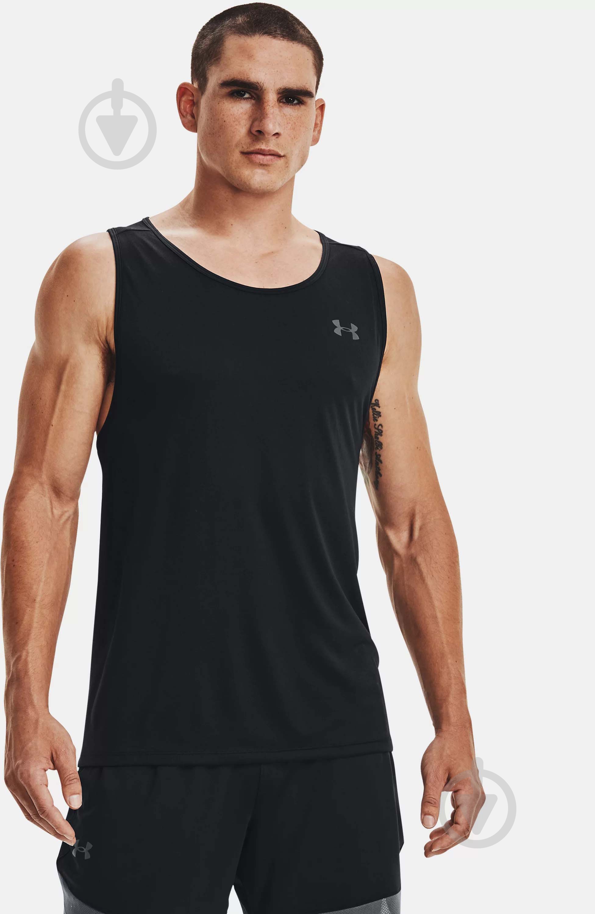 Майка Under Armour TECH 2.0 TANK 1328704-001 р.2XL чорний - фото 1