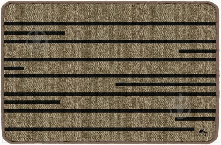 Килимок Dariana Льон 60x90 см лінії - фото 1