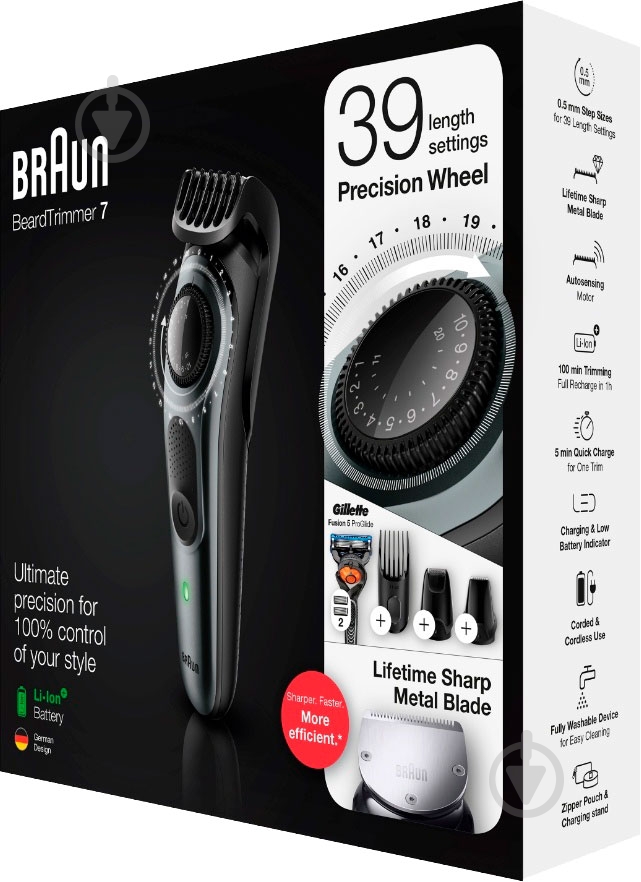 Триммер Braun BT724 для стрижки - фото 6