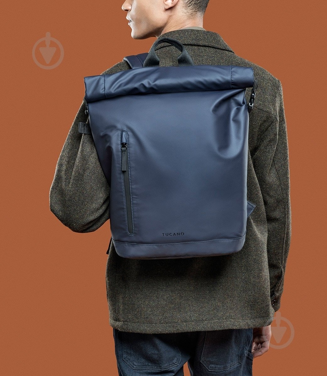 Рюкзак Tucano Rollo 15.6" blue (BKROL15-B) - фото 7