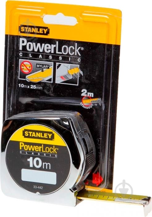 Рулетка Stanley Powerlock 0-33-442 10  м x 25  мм - фото 2
