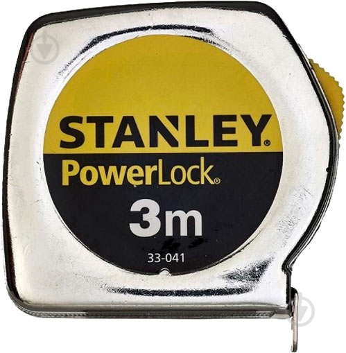 Рулетка Stanley Powerlock 0-33-041 3 м x 19 мм - фото 1 Рулетка Stanley Powerlock 0-33-041 3 м x 19 мм - фото 1