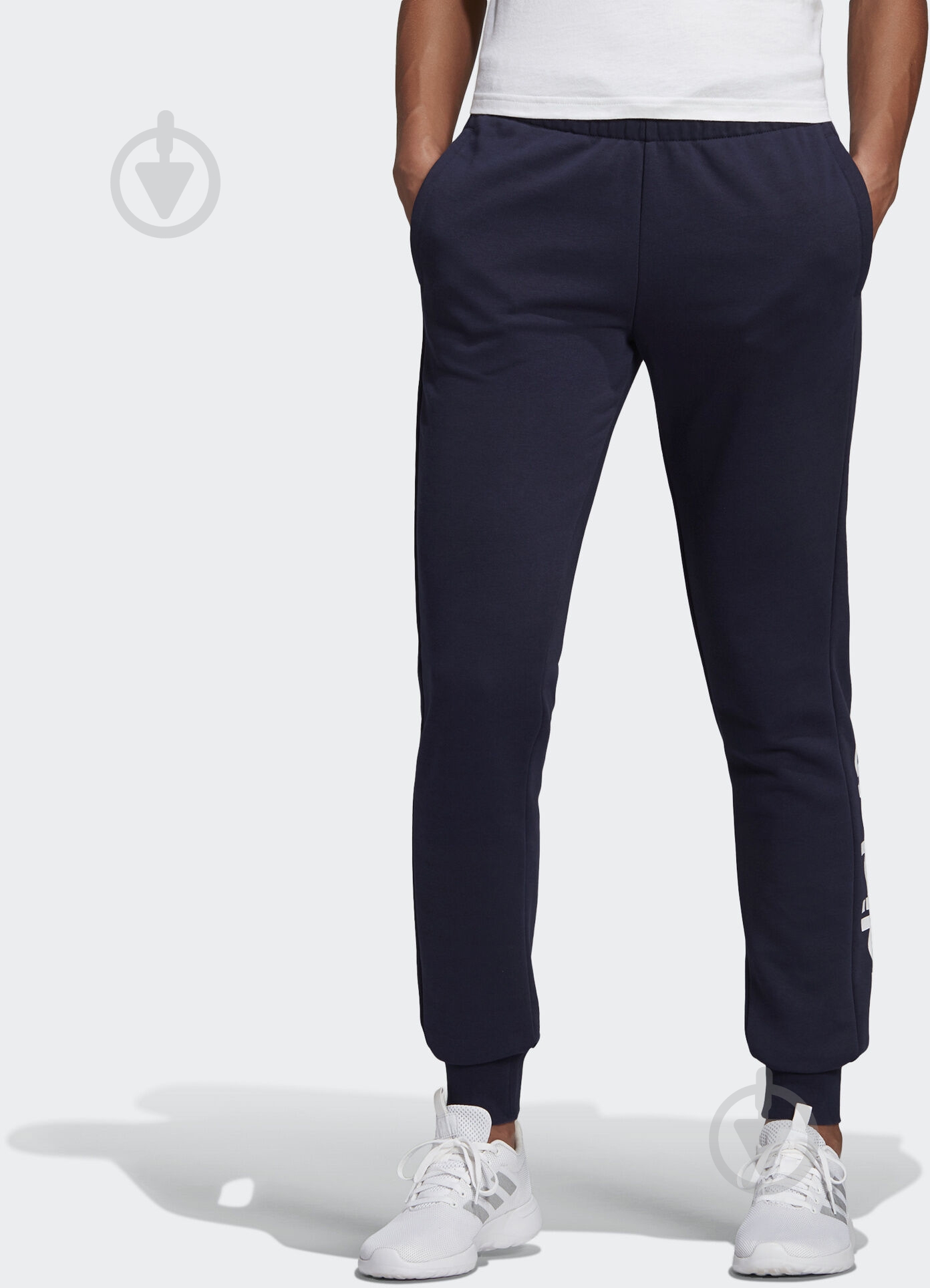 Брюки Adidas W E LIN PANT DU0697 р. XS синий - фото 3 Брюки Adidas W E LIN PANT DU0697 р. XS синий - фото 3