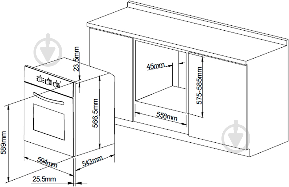 Духовой шкаф Pyramida F 80 EPL GWH - фото 13 Духовой шкаф Pyramida F 80 EPL GWH - фото 13