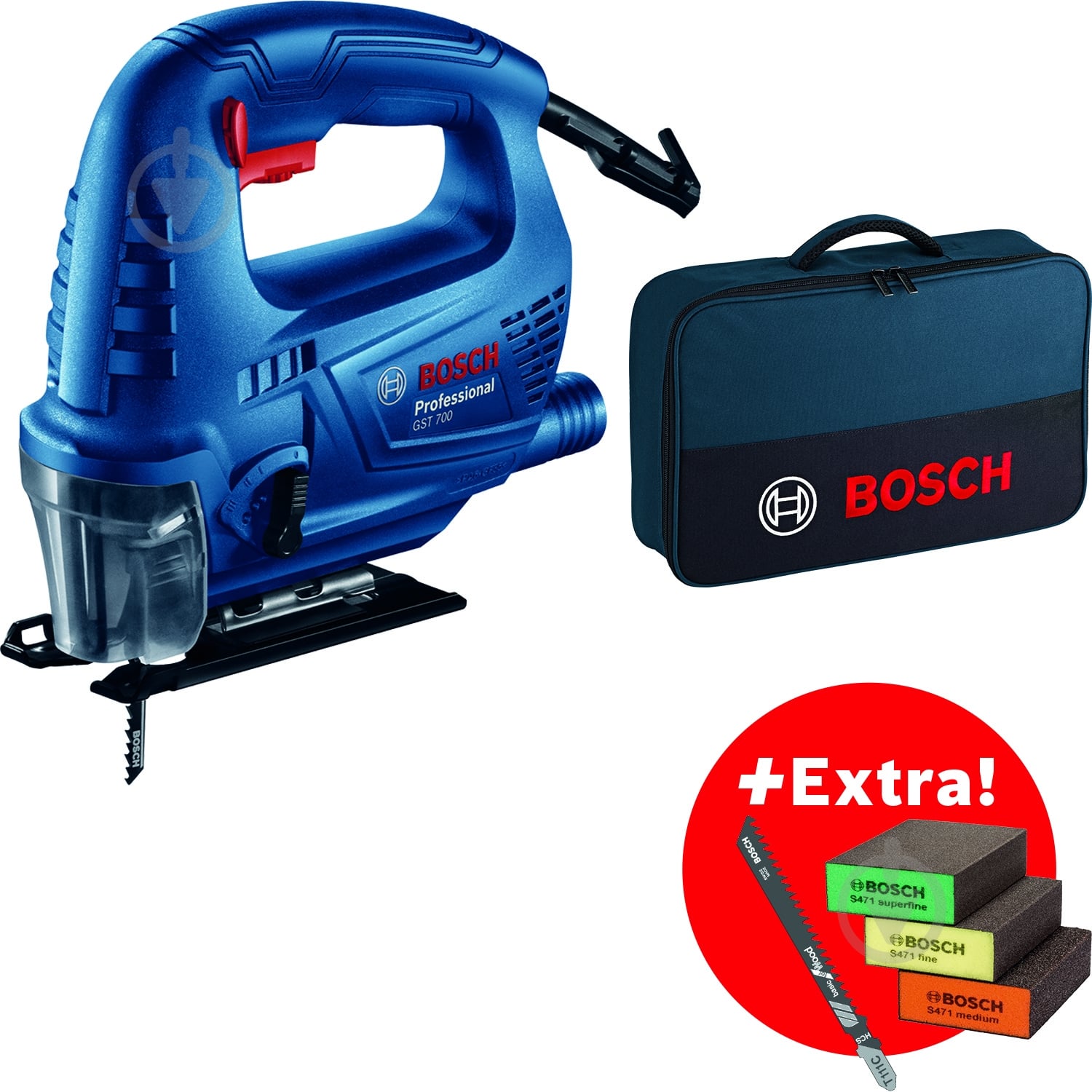 Электролобзик Bosch Professional GST 700 06012A7021 - фото 2 Электролобзик Bosch Professional GST 700 06012A7021 - фото 2