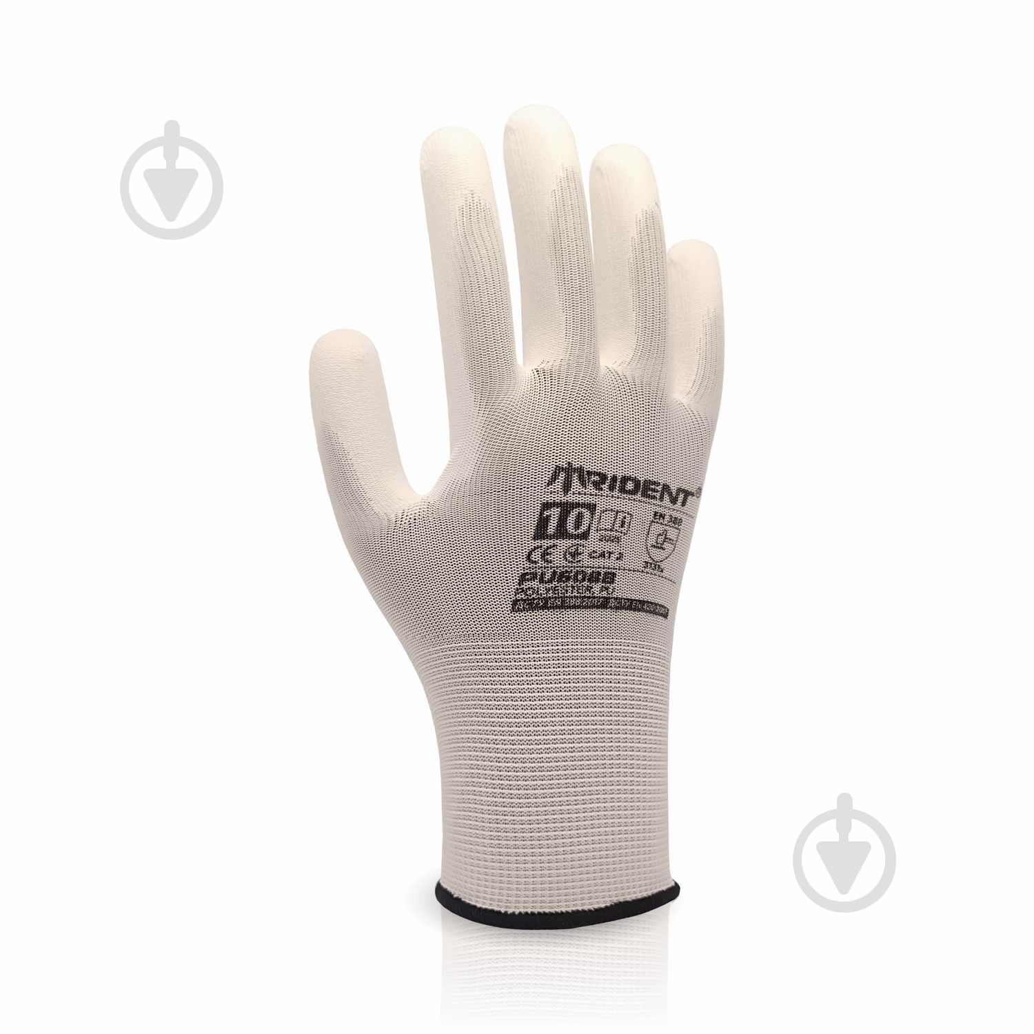 ᐉ Рукавички Trident PU608B з покриттям поліуретан XL (10) Trident