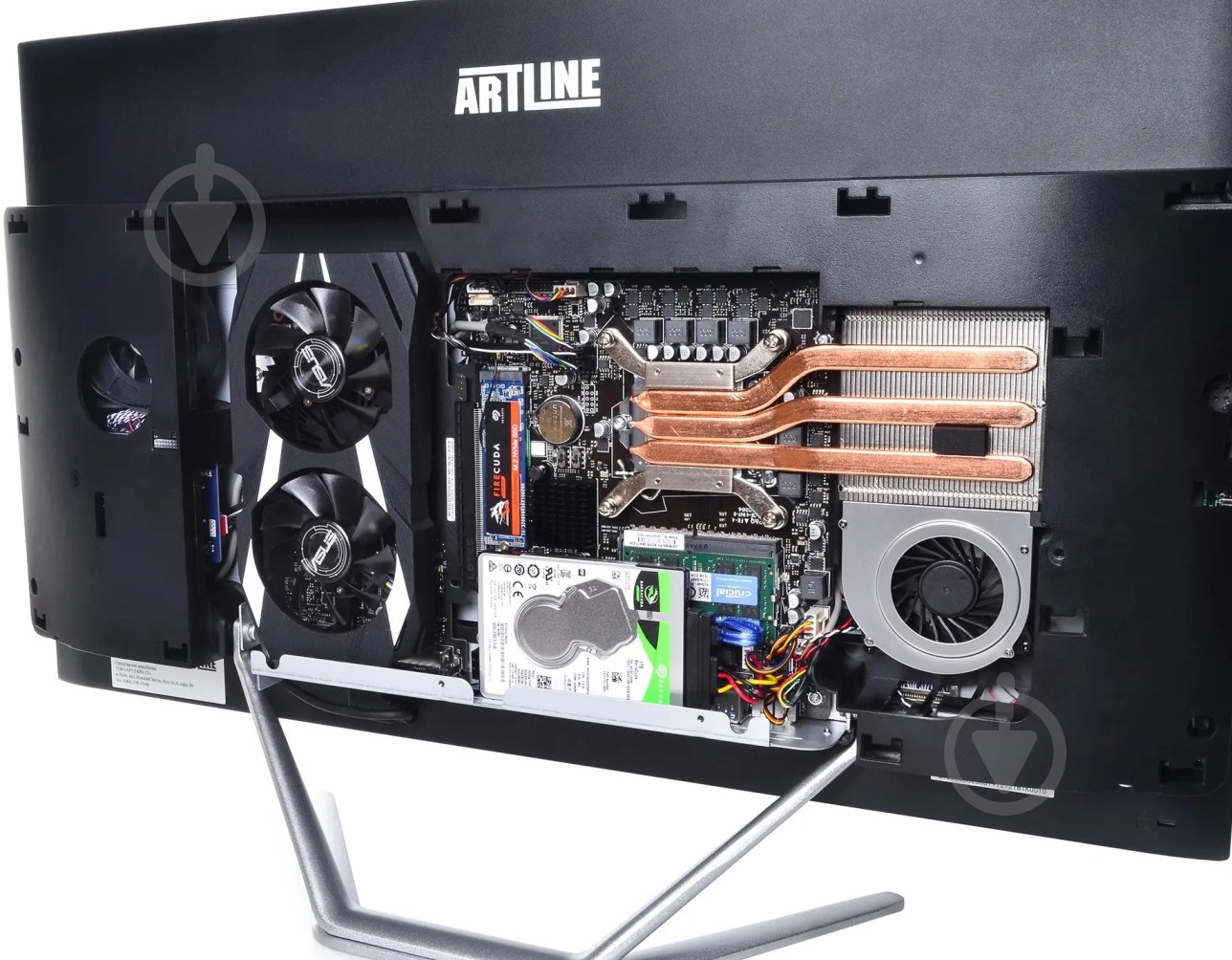 Моноблок Artline Gaming G75 27 (G75v49) black/silver - фото 8