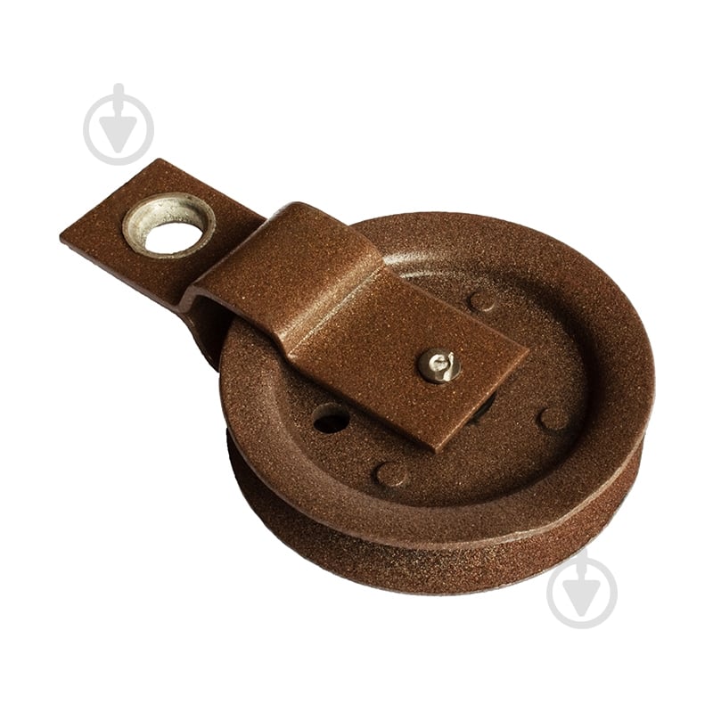 Блок одинарный 95 мм металлический - фото 1