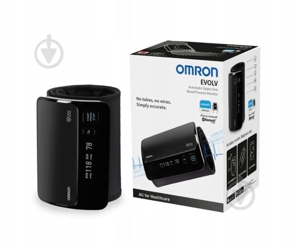 Тонометр Omron EVOLV НЕМ-7600T-E - фото 2 Тонометр Omron EVOLV НЕМ-7600T-E - фото 2