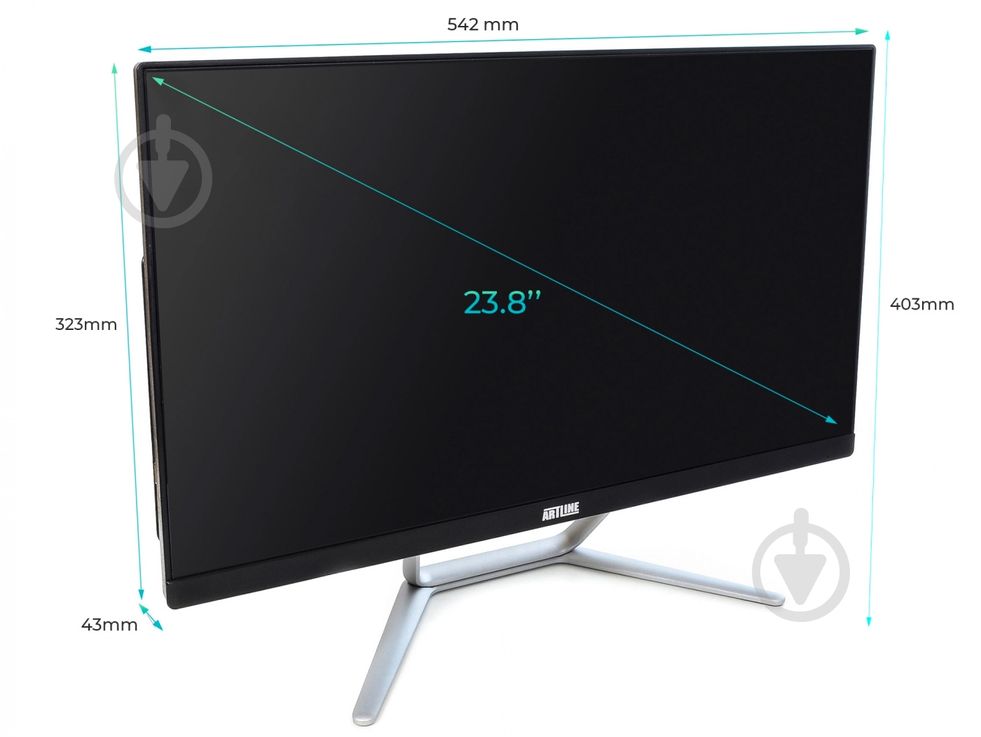 Моноблок Artline Home G40 23,8 (G40v18Win) black - фото 11