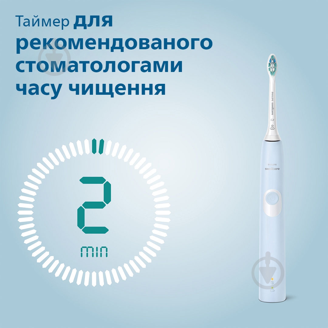 ВІТРИНА! Електрична зубна щітка Philips HX6803/04 - фото 6