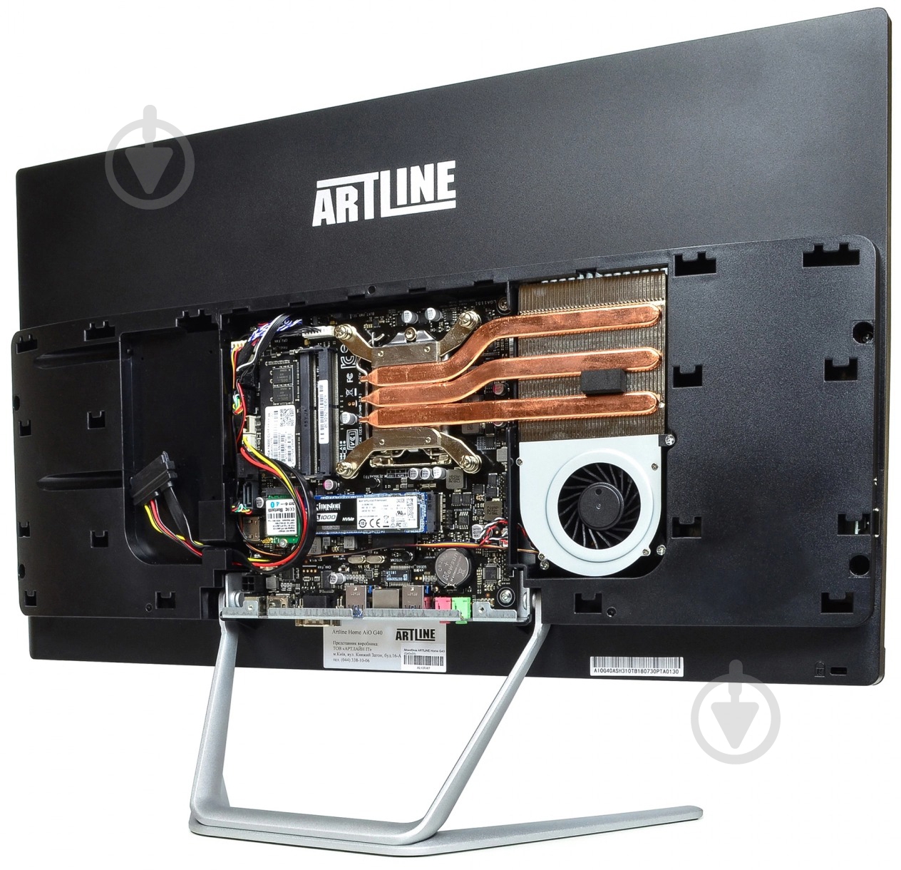 Моноблок Artline Home G40 23,8 (G40v19Win) black/silver - фото 5