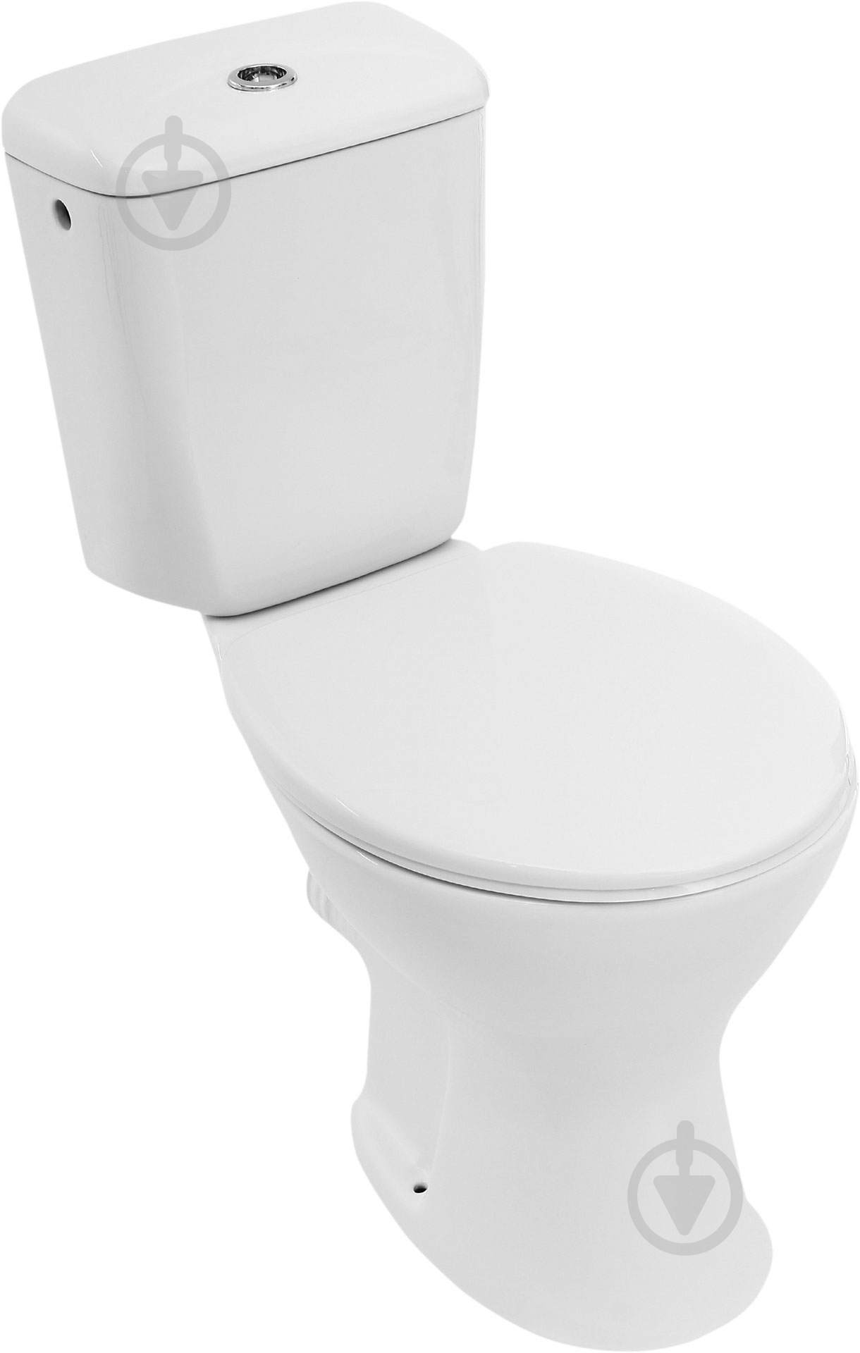 Унитаз-компакт Днепрокерамика Лидо с сиденьем, выход горизонтальный - фото 1