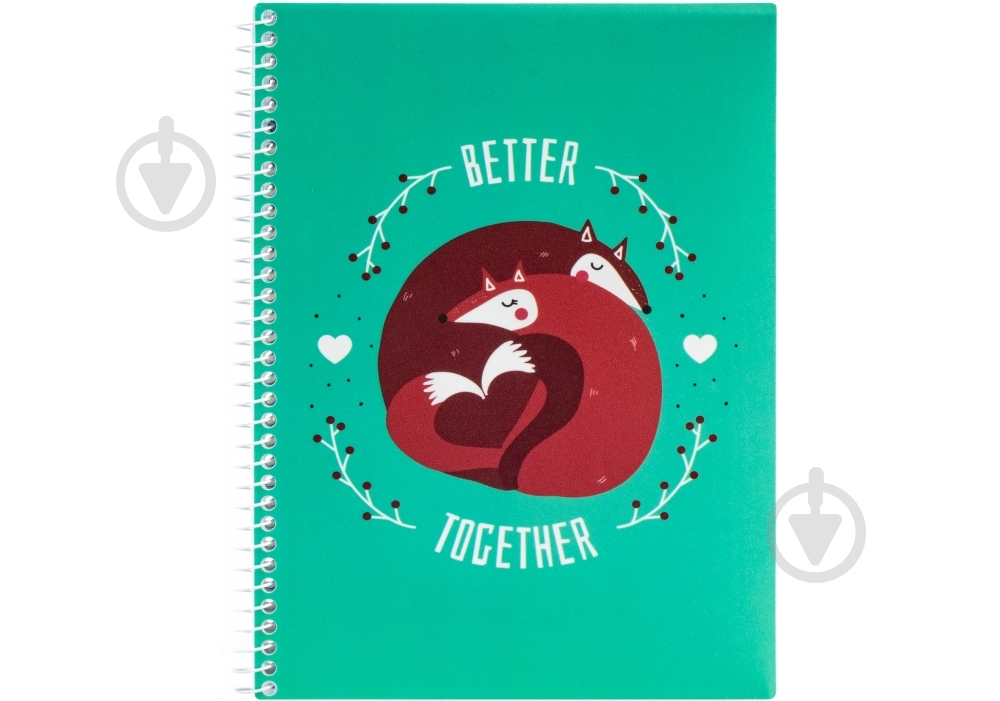 Блокнот Valentine: Better Together А5 80 л. клетка E21951-08 Economix - фото 1 Блокнот Valentine: Better Together А5 80 л. клетка E21951-08 Economix - фото 1