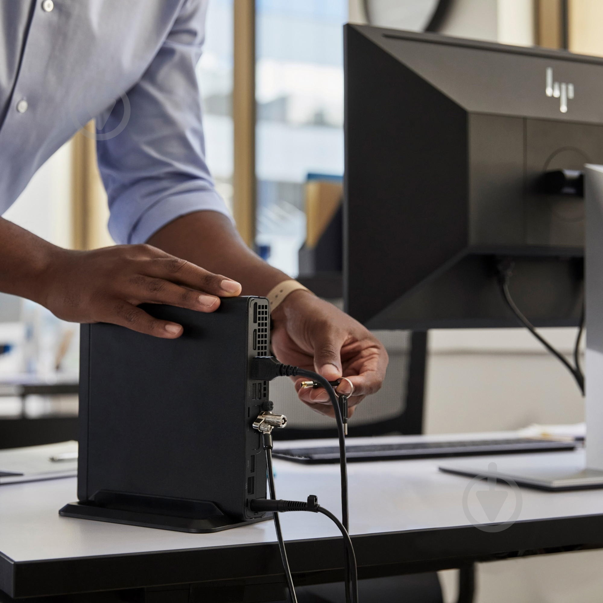 Компьютер HP Pro 400-G9 Mini (6B278EA) black - фото 5