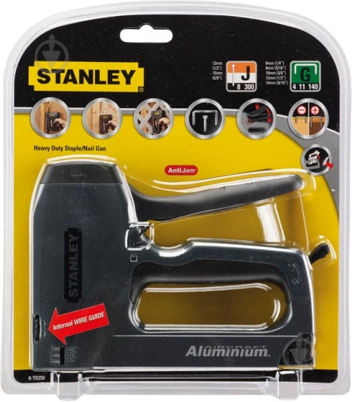 Степлер Stanley 6-TR250 Heavy Duty H/L - фото 4 Степлер Stanley 6-TR250 Heavy Duty H/L - фото 4