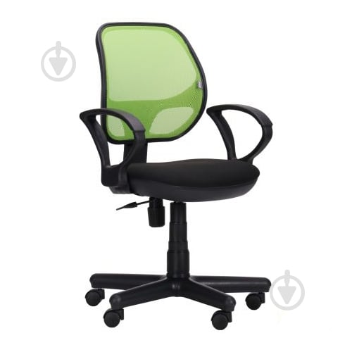 Кресло AMF Art Metal Furniture Чат/АМФ-4 А-1 черный/салатный - фото 3
