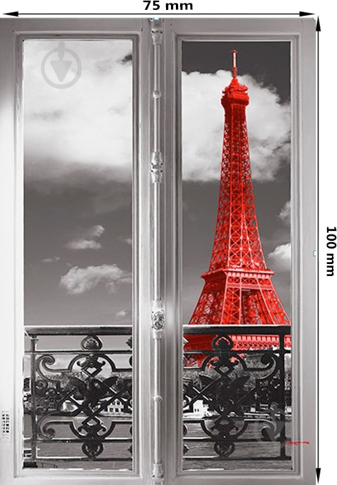 Декор Tiger Dover Paris 75x100 - фото 3 Декор Tiger Dover Paris 75x100 - фото 3