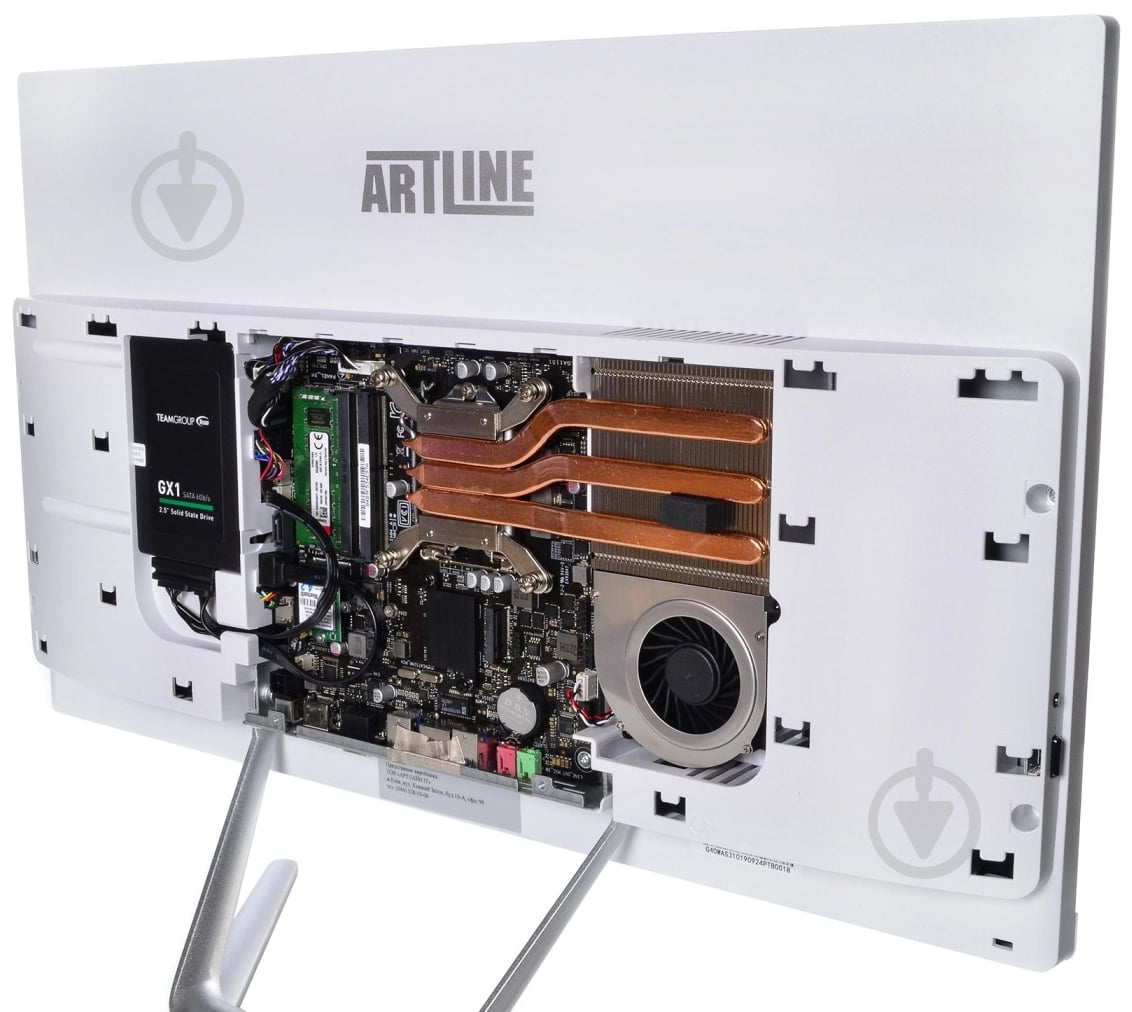 Моноблок Artline Home G41 23,8 (G41v23w) white - фото 7
