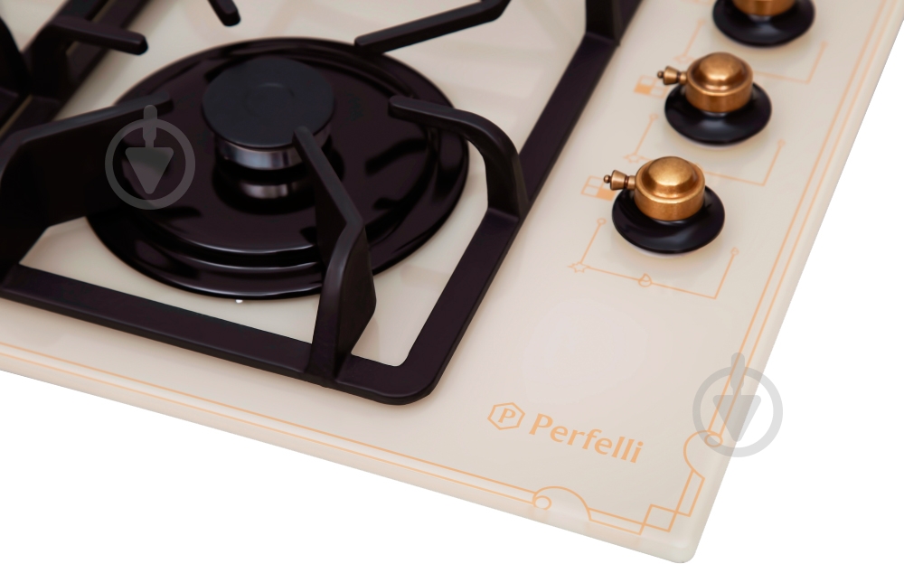 Варильна поверхня газова Perfelli HGG 61524 IV ANTIQUE - фото 4 Варильна поверхня газова Perfelli HGG 61524 IV ANTIQUE - фото 4