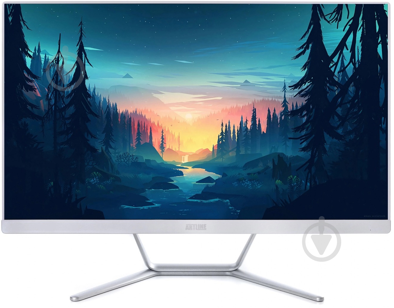 Моноблок Artline Home G41 23,8 (G41v22Winw) white - фото 1