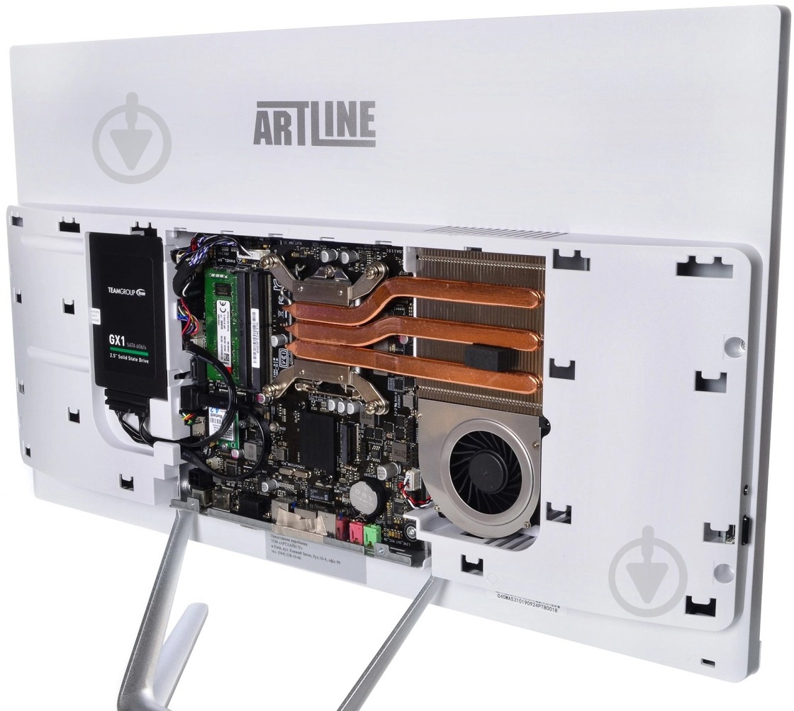 Моноблок Artline Home G41 23,8 (G41v22Winw) white - фото 6