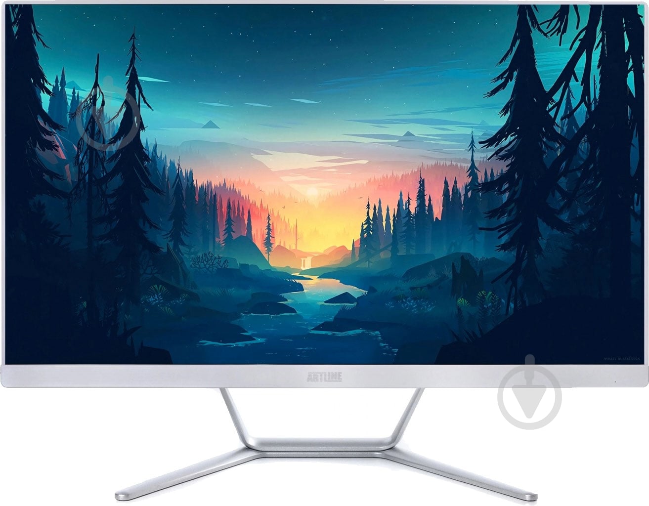 Моноблок Artline Home G41 23,8 (G41v24w) white - фото 2