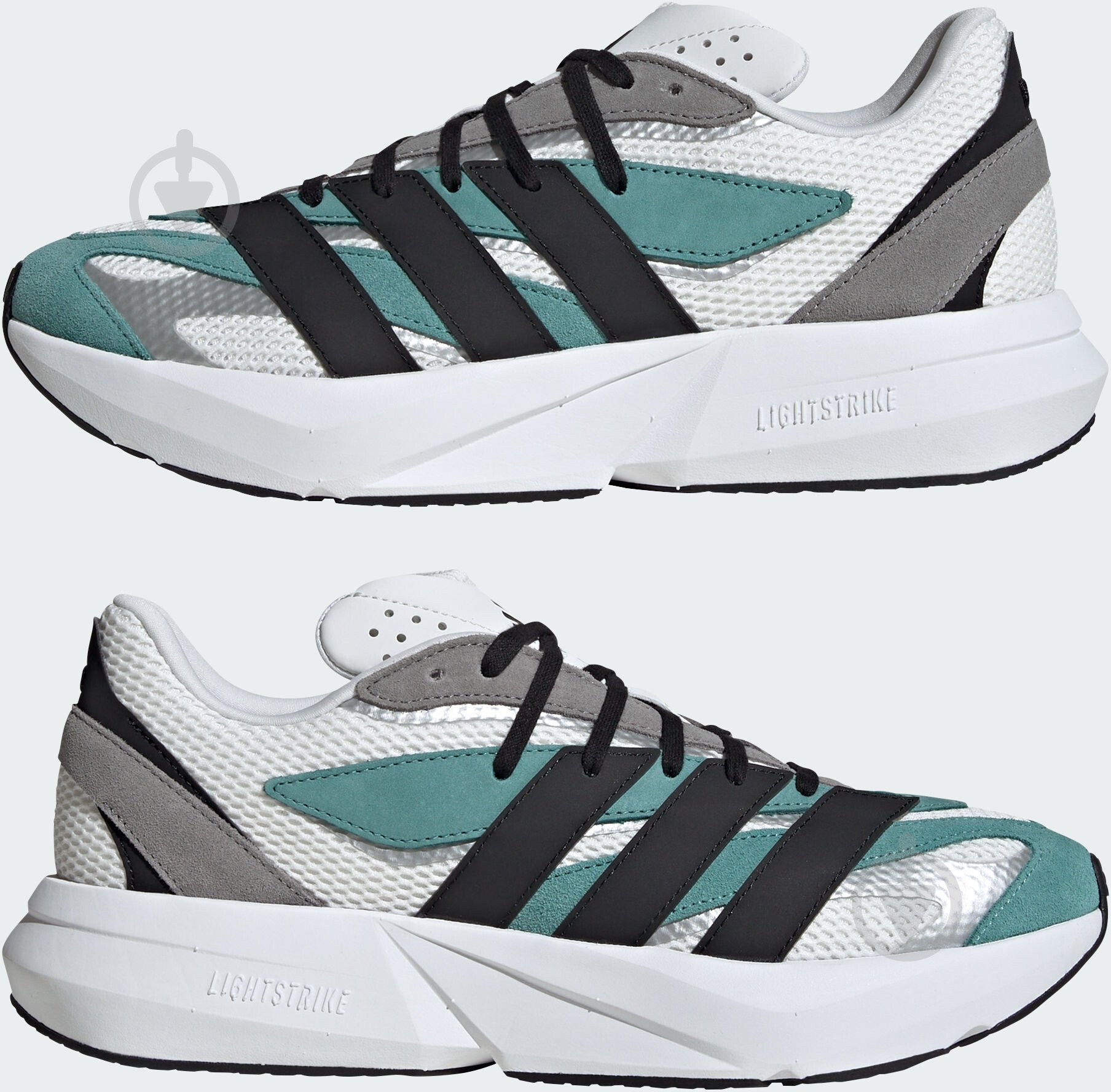 Кросівки чоловічі Adidas LIGHTBLAZE JR3462 р.43 1/3 білі - фото 6