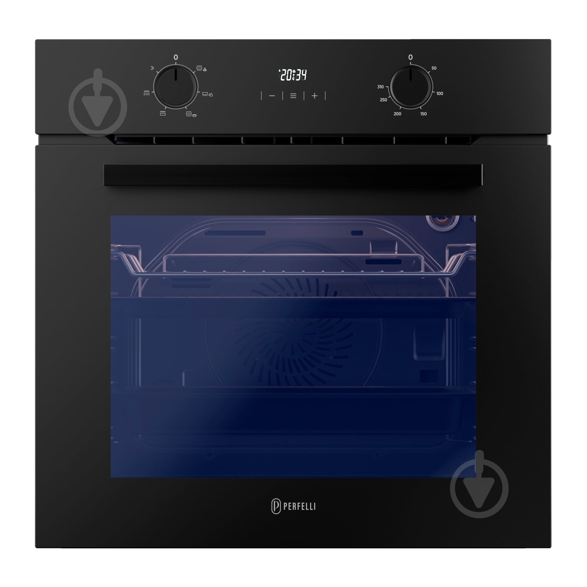 Духовой шкаф Perfelli MIRA 6D6M NERO - фото 1