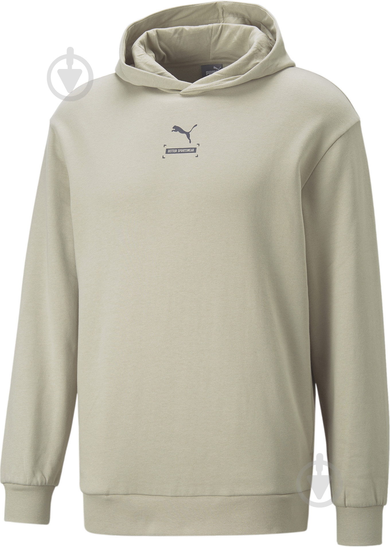 Джемпер Puma 67002768 р. M зеленый меланж - фото 1