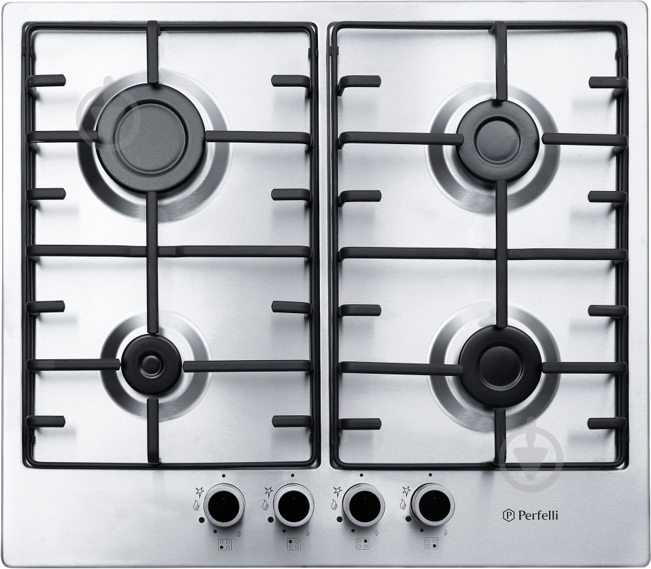 Варочная поверхность газовая Perfelli HGM 61013 I - фото 1