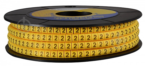 Маркер кабельный АСКОУКРЕМ EC-0 - 2 желтый - фото 2 Маркер кабельный АСКОУКРЕМ EC-0 - 2 желтый - фото 2