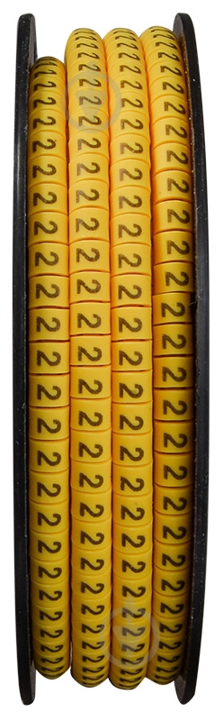 Маркер кабельный АСКОУКРЕМ EC-0 - 2 желтый - фото 3 Маркер кабельный АСКОУКРЕМ EC-0 - 2 желтый - фото 3