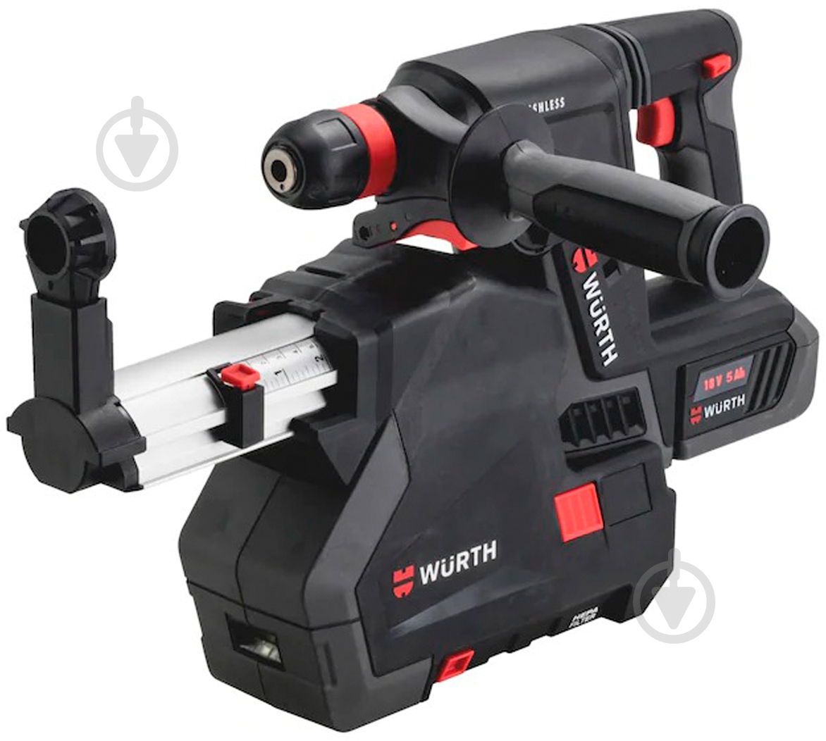 Перфоратор WURTH ABH 18 M-CUBE COMPACT 5701403000 - фото 7 Перфоратор WURTH ABH 18 M-CUBE COMPACT 5701403000 - фото 7