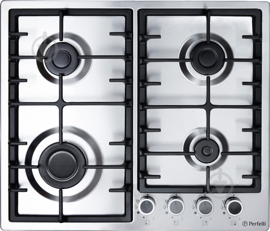 Варочная поверхность газовая Perfelli HGM 61423 I - фото 2 Варочная поверхность газовая Perfelli HGM 61423 I - фото 2