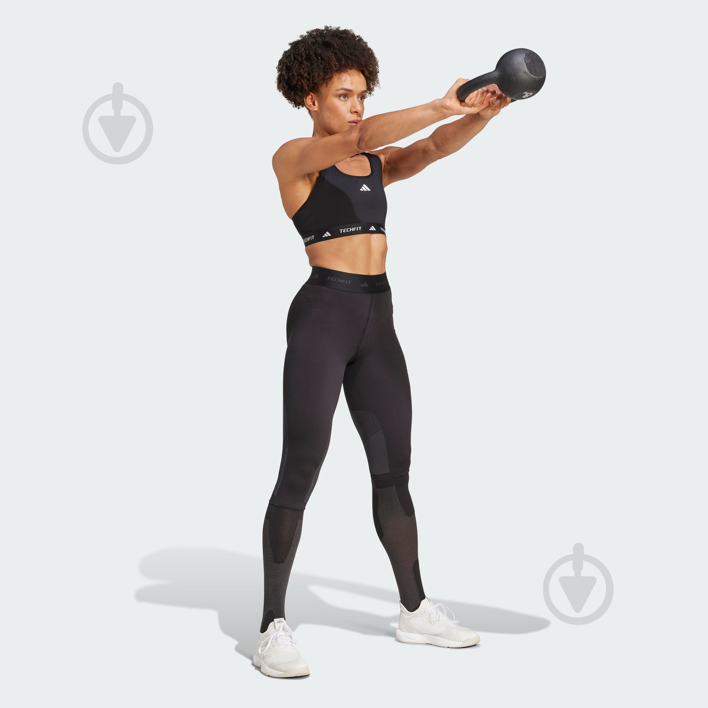 Бра Adidas TF MS BRA IT2400 р.M-C/D черный - фото 5