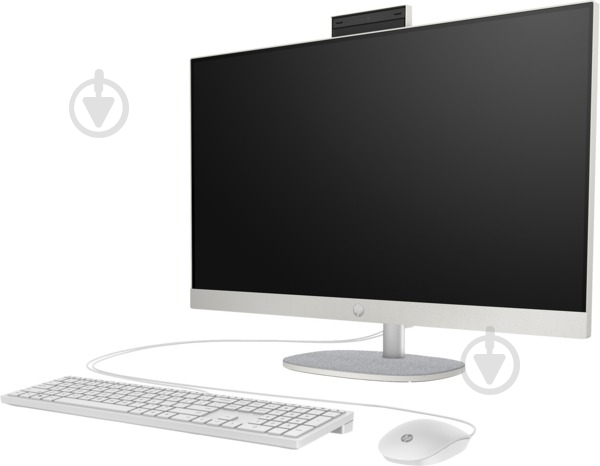 Моноблок HP All-in-One 27" (A45E3EA) white - фото 5