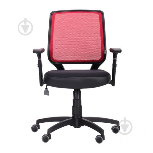 Кресло AMF Art Metal Furniture Онлайн сетка черный/красный - фото 2