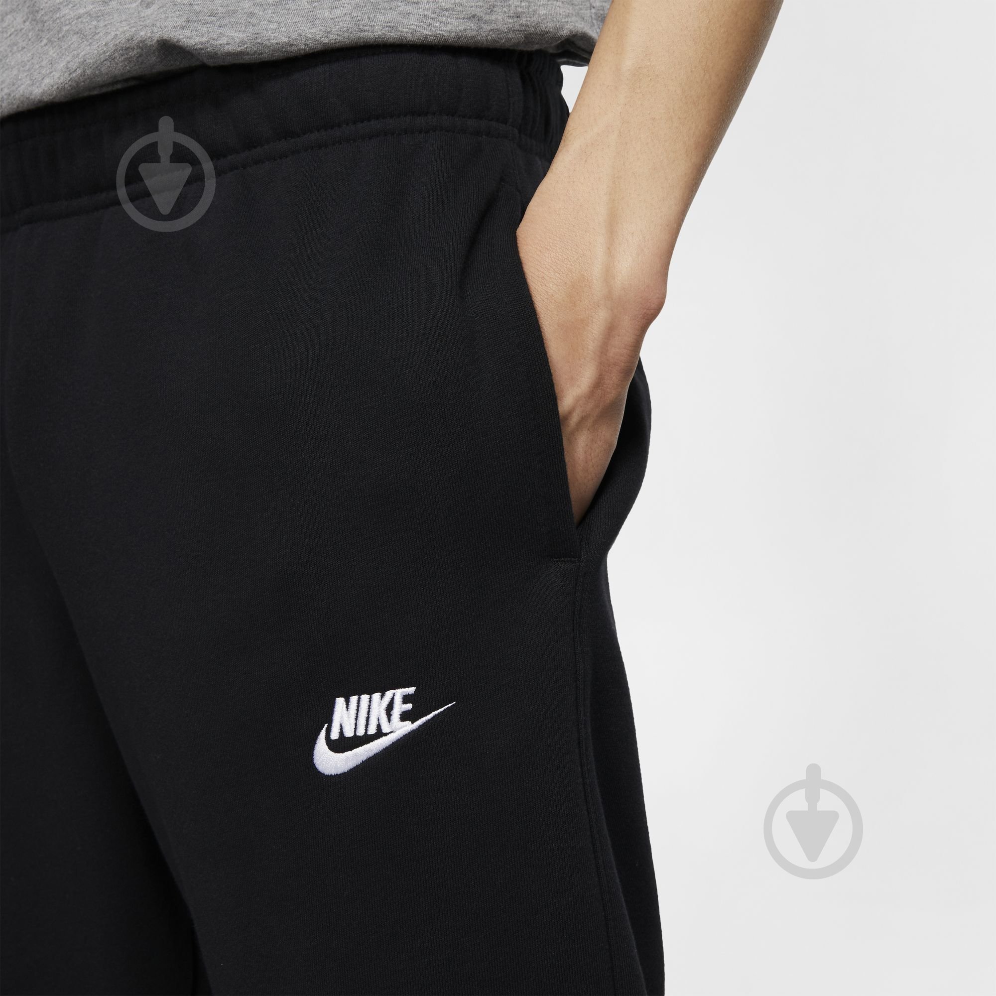 Брюки Nike M NSW CLUB JGGR FT BV2679-010 р. 3XL черный - фото 5
