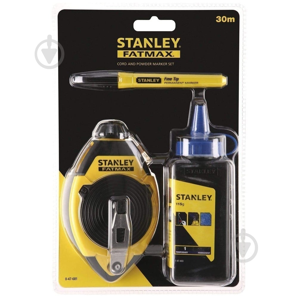 Набор разметочный Stanley 0-47-681 - фото 2 Набор разметочный Stanley 0-47-681 - фото 2