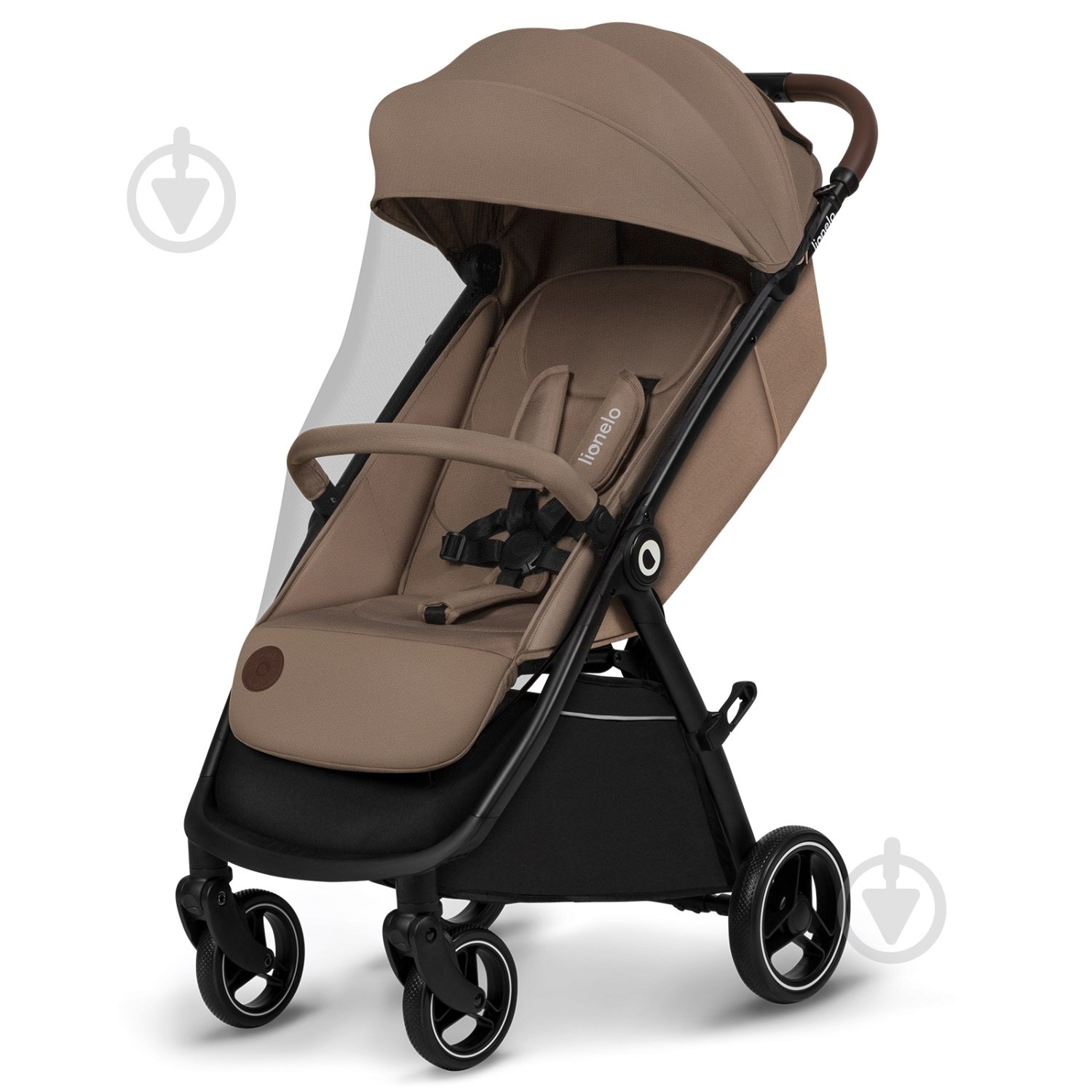 Коляска прогулочная Lionelo INGRID BEIGE SAND - фото 3