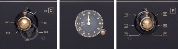 Духовой шкаф Perfelli BOE 6645 BL ANTIQUE GLASS - фото 8