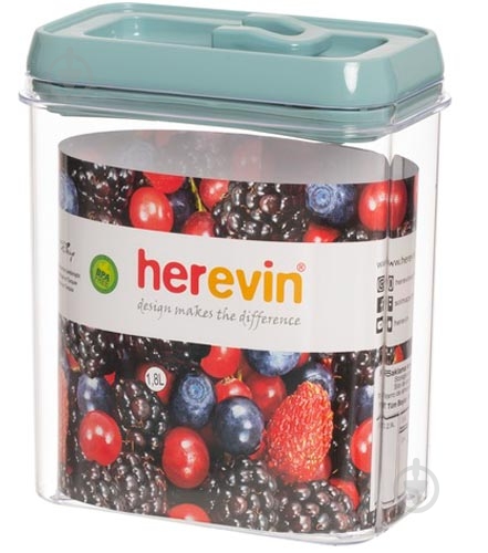 Контейнер для хранения Herevin Nordic Blue 1,8 л - фото 1
