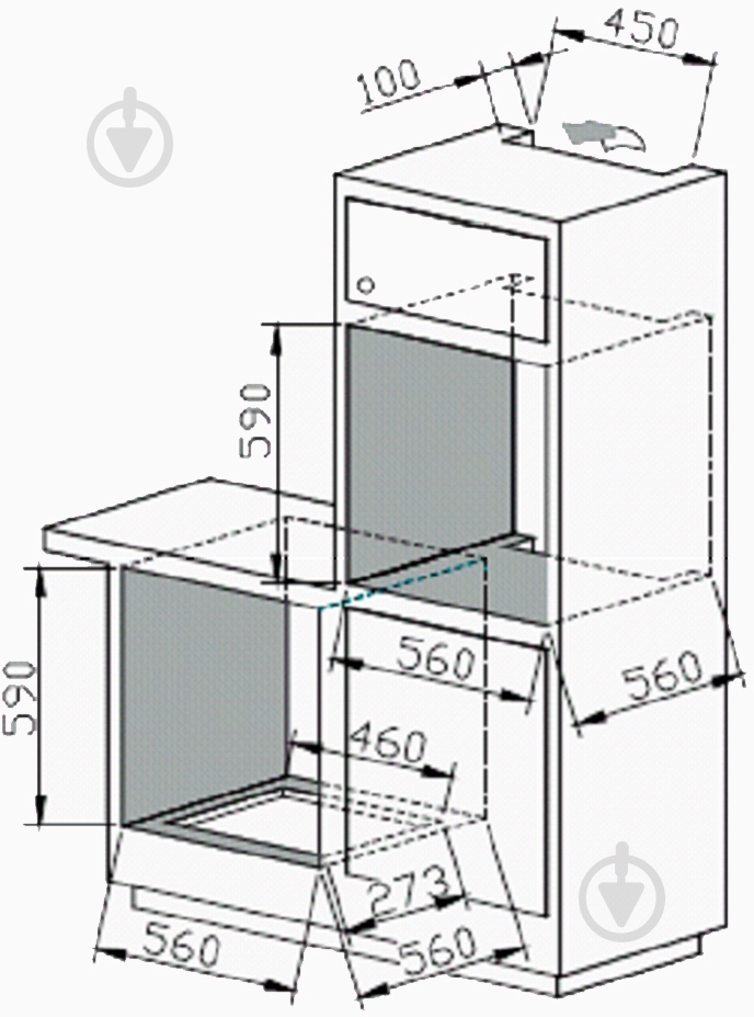 Духова шафа Perfelli BOE 6652 BL/I - фото 14