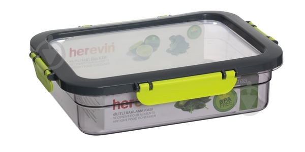 Контейнер для хранения Herevin Combine Green 1.3 л - фото 1 Контейнер для хранения Herevin Combine Green 1.3 л - фото 1