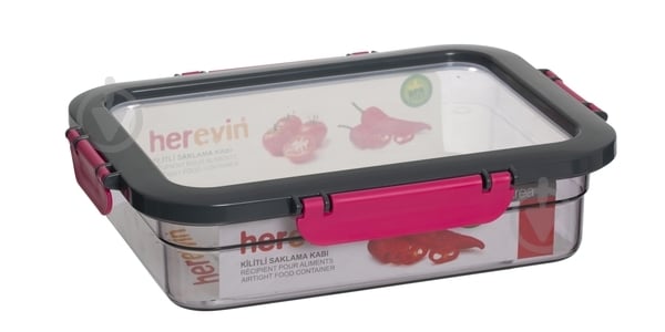 Контейнер для зберігання Herevin Combine Pink 1.3 л - фото 1