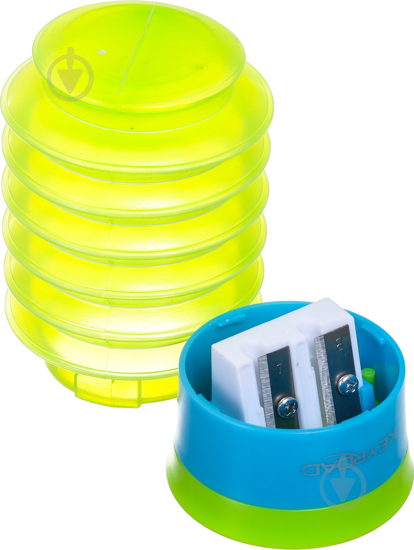 Точилка с контейнером зеленая Nota Bene - фото 1