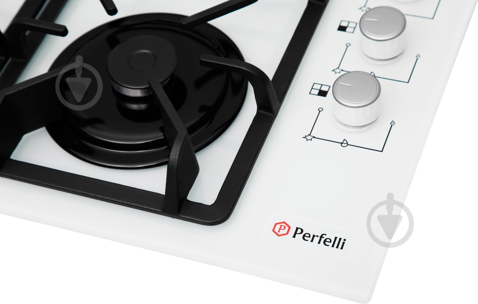 Варочная поверхность газовая Perfelli HGG 61124 WH - фото 4