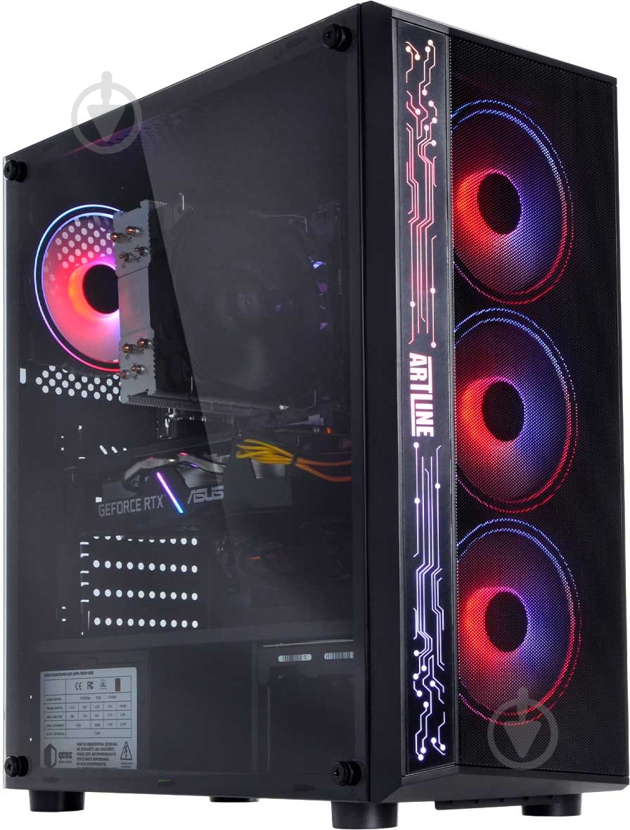 Компьютер Artline Gaming X74 (X74v18) black - фото 2 Компьютер Artline Gaming X74 (X74v18) black - фото 2